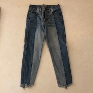 American Eagle Two Toned Jeans